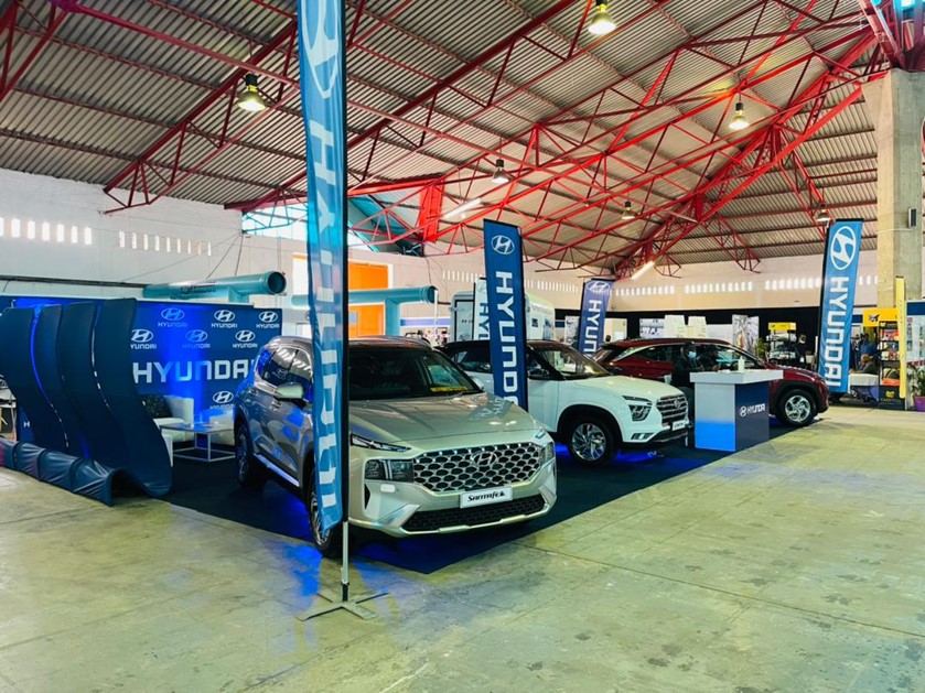 Hyundai Zimbabwe Mine Entra Stand